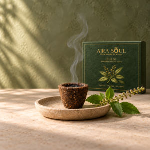 Tulsi Sambrani Ritual Cups